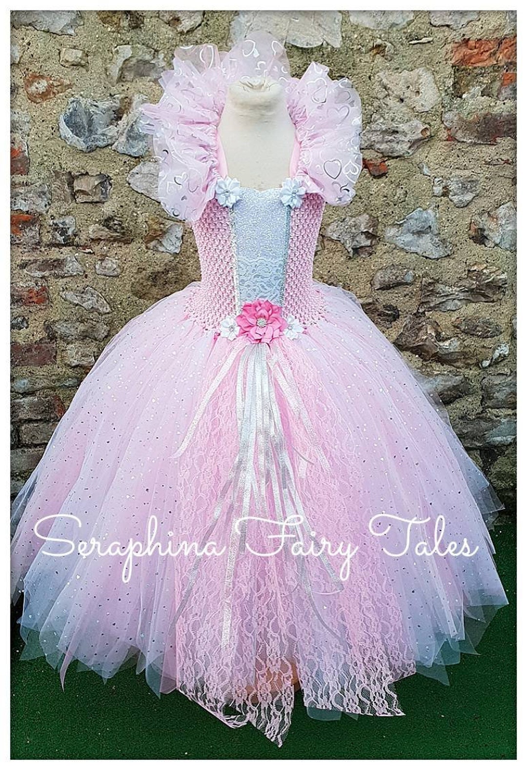 Boho pink Fairy gown, Women's Fashion, Dresses & Sets, Evening dresses &  gowns on Carousell