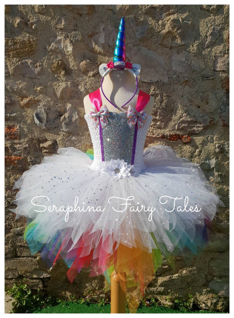 rainbow unicorn tutu