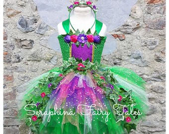 Falda Tul Mujer Disfraz De Hada De Los Bosques,Falda De Tul Verde