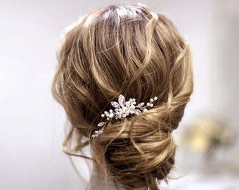 Pearlcrystal Wedding Hair Pins Bridal hair accessoriesBridal hair pins Wedding hair piecesbridal hair accessories