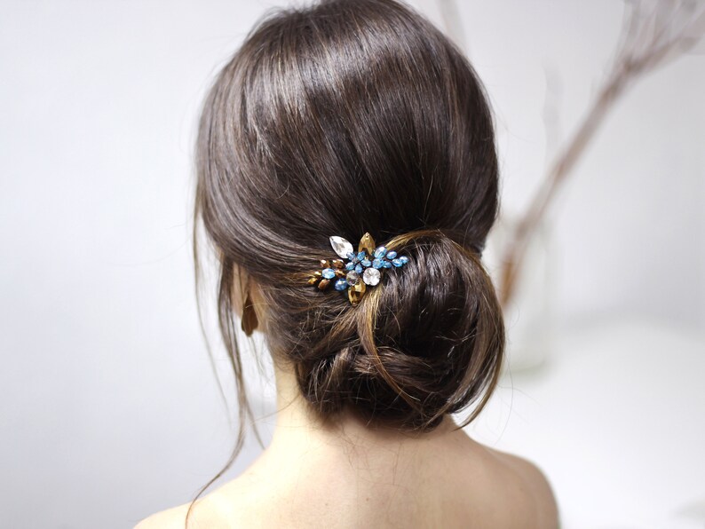 Bridal Hair Pins Rhinestone Silver Bridal Hair Pin Bridesmaid Etsy