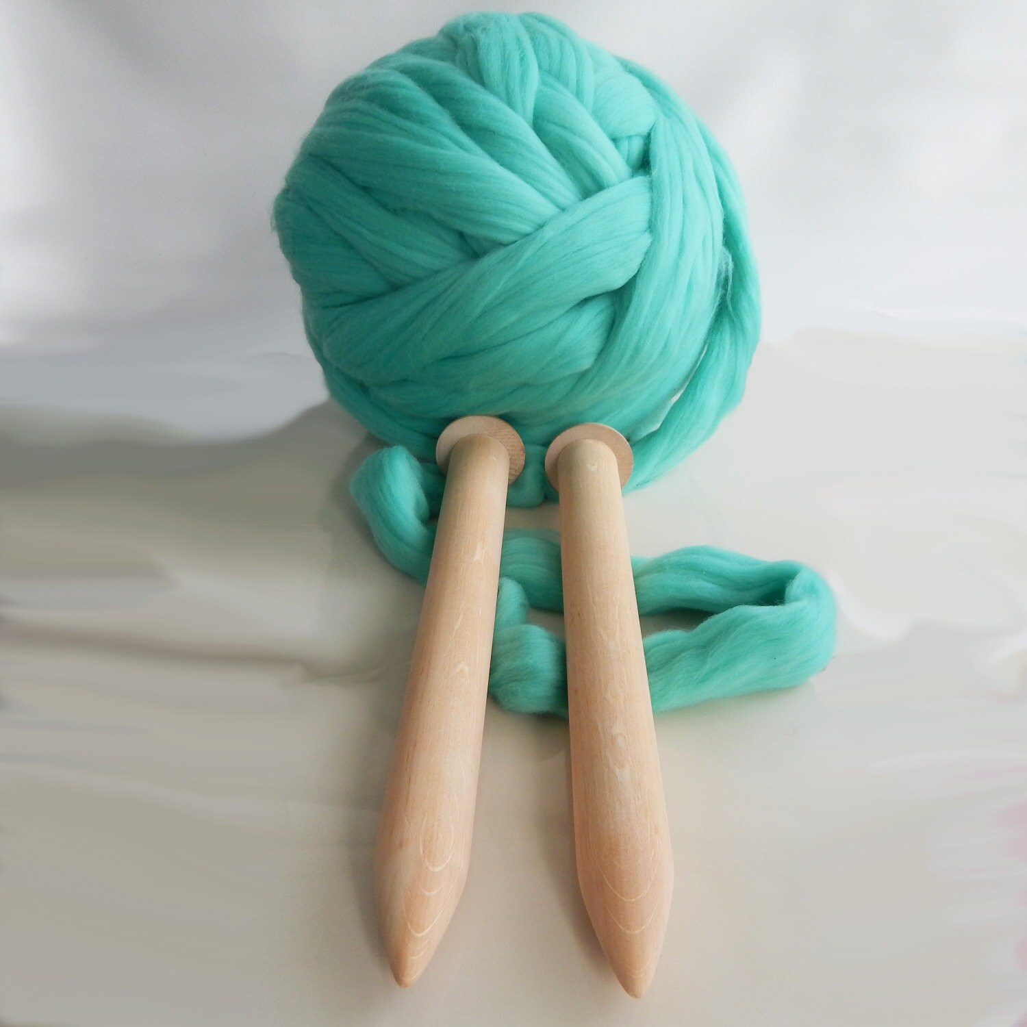 US 70 Knitting needles 40 mm Giant needles For bulky yarn Big Etsy