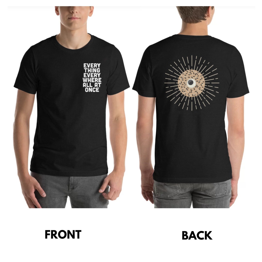 Everything Everywhere All at Once Googly Eyes Bagel Design Etsy