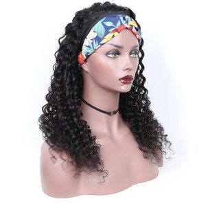 Deep wave Headed Wig