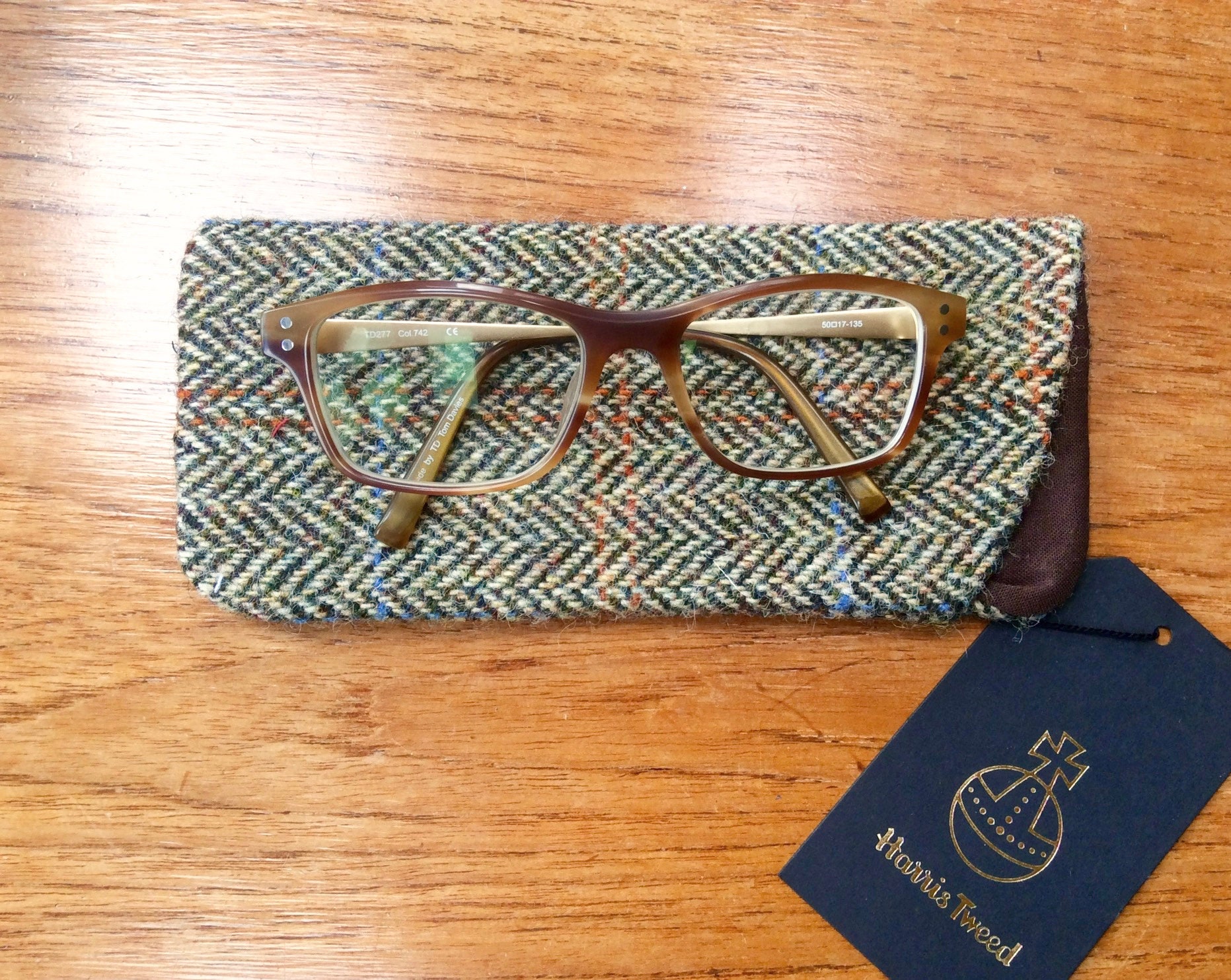 HARRIS TWEED Glasses Case Spectacles Cover Sunglasses - Etsy UK