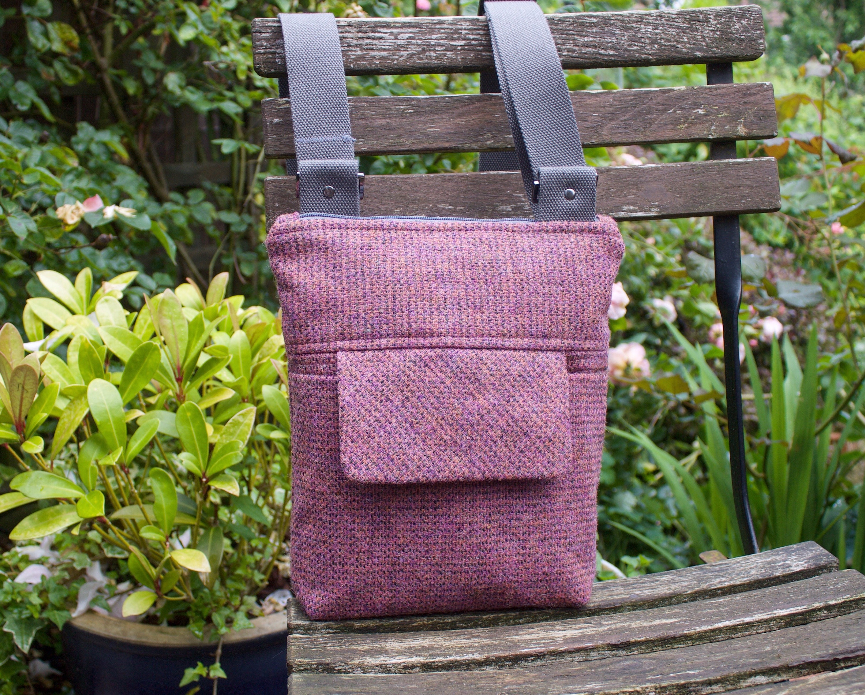 HARRIS TWEED crossbody handbag sling bag shoulder bag tweed | Etsy