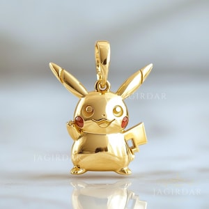 Pikachu gold plated cards - Etsy 日本