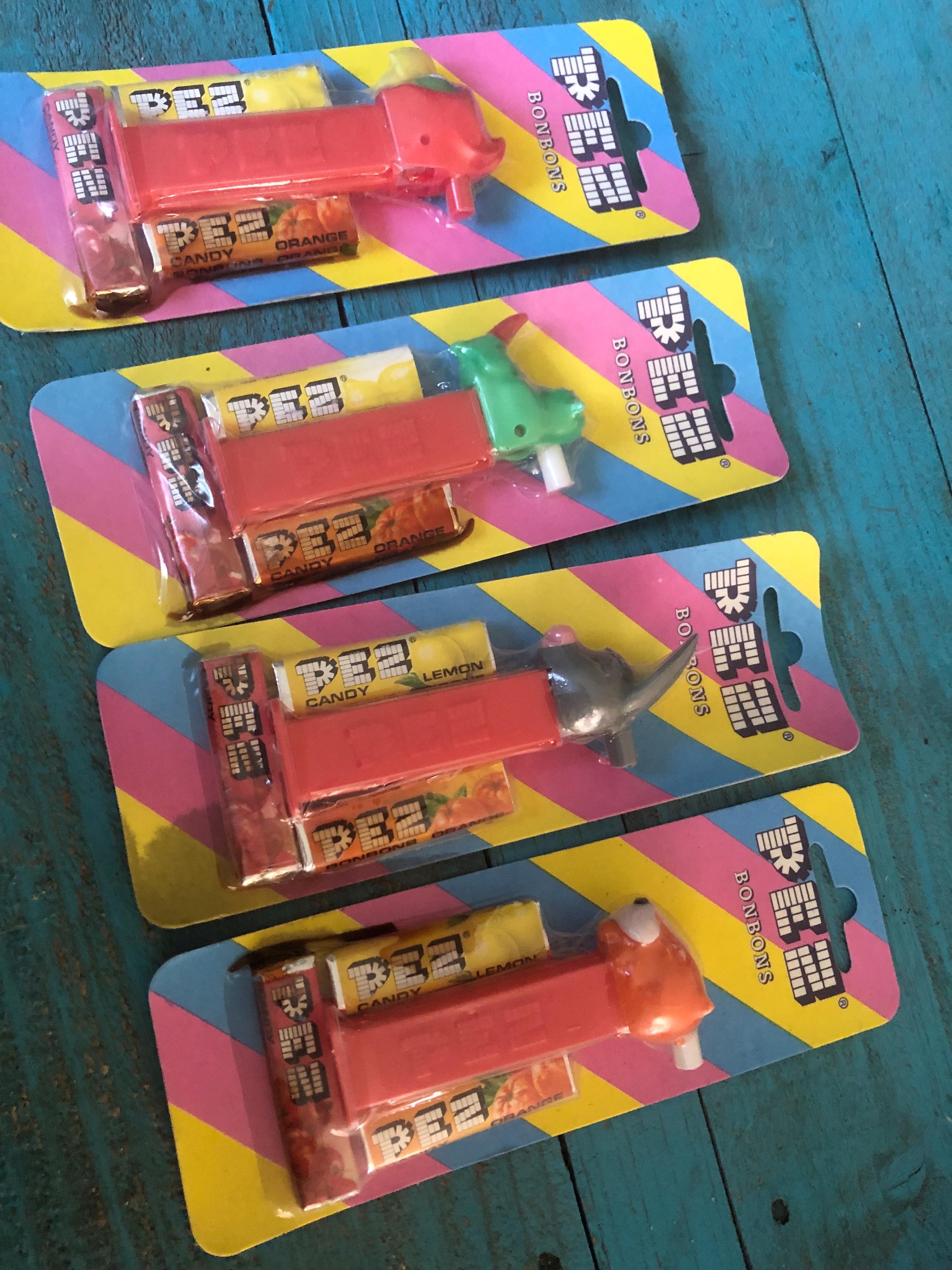 Set of 4 Pez Bonbons Merry Music Maker Whistles on Card 1980's - Etsy