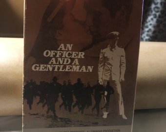 An Officer and a Gentleman VHS Movie 1982