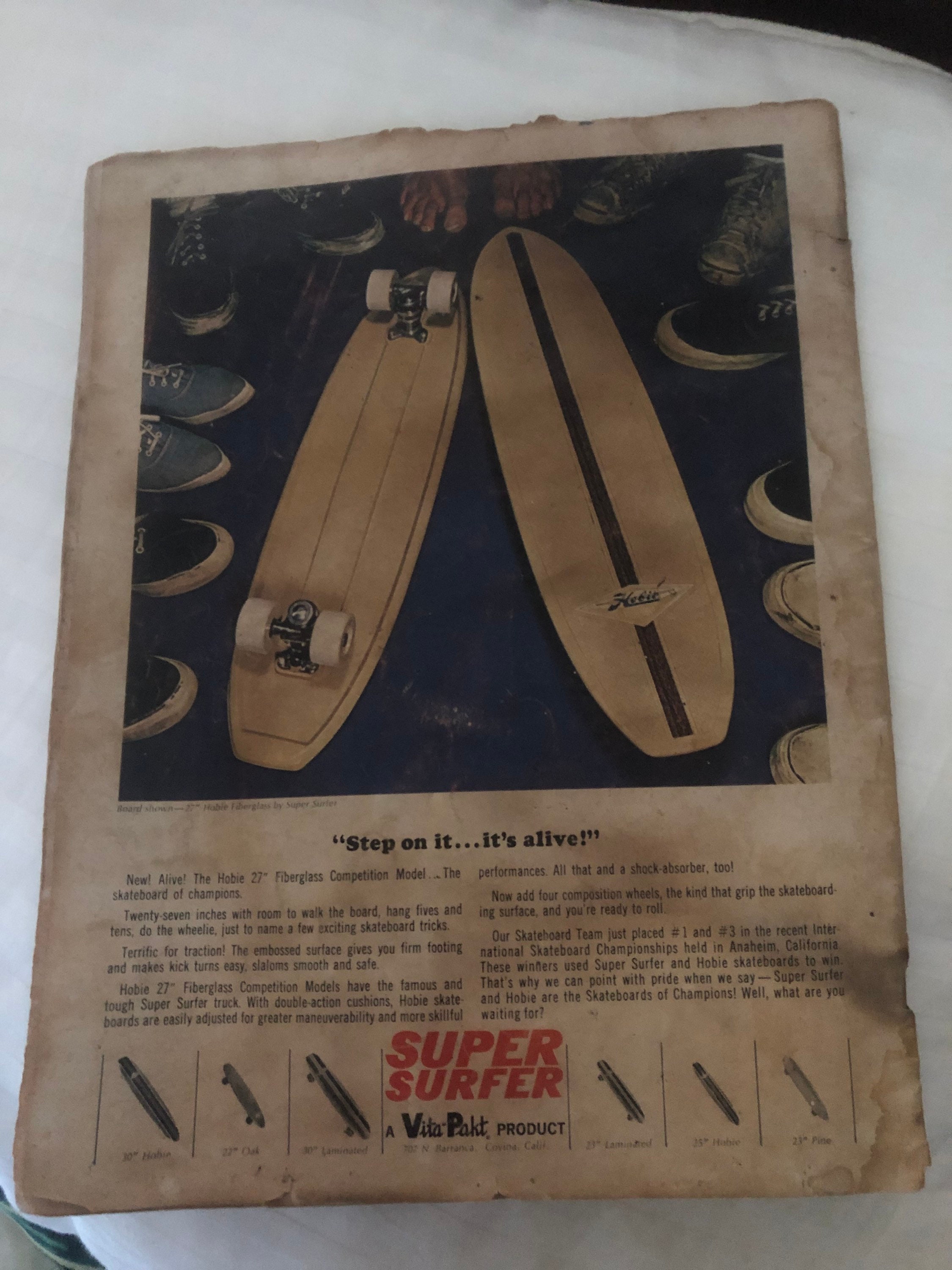 Vintage Super Surfer by Vita Pakt Products