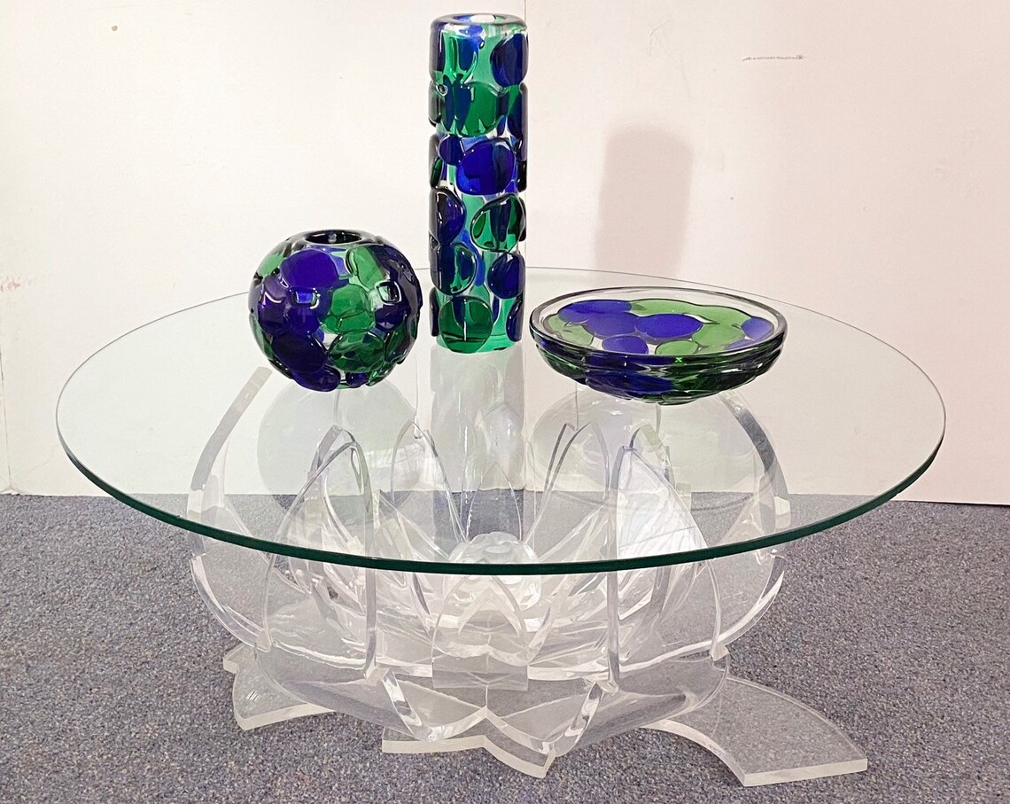 Italian LUCITE / ACRYLIC / PERSPEX Coffee Table by Fabianart Etsy