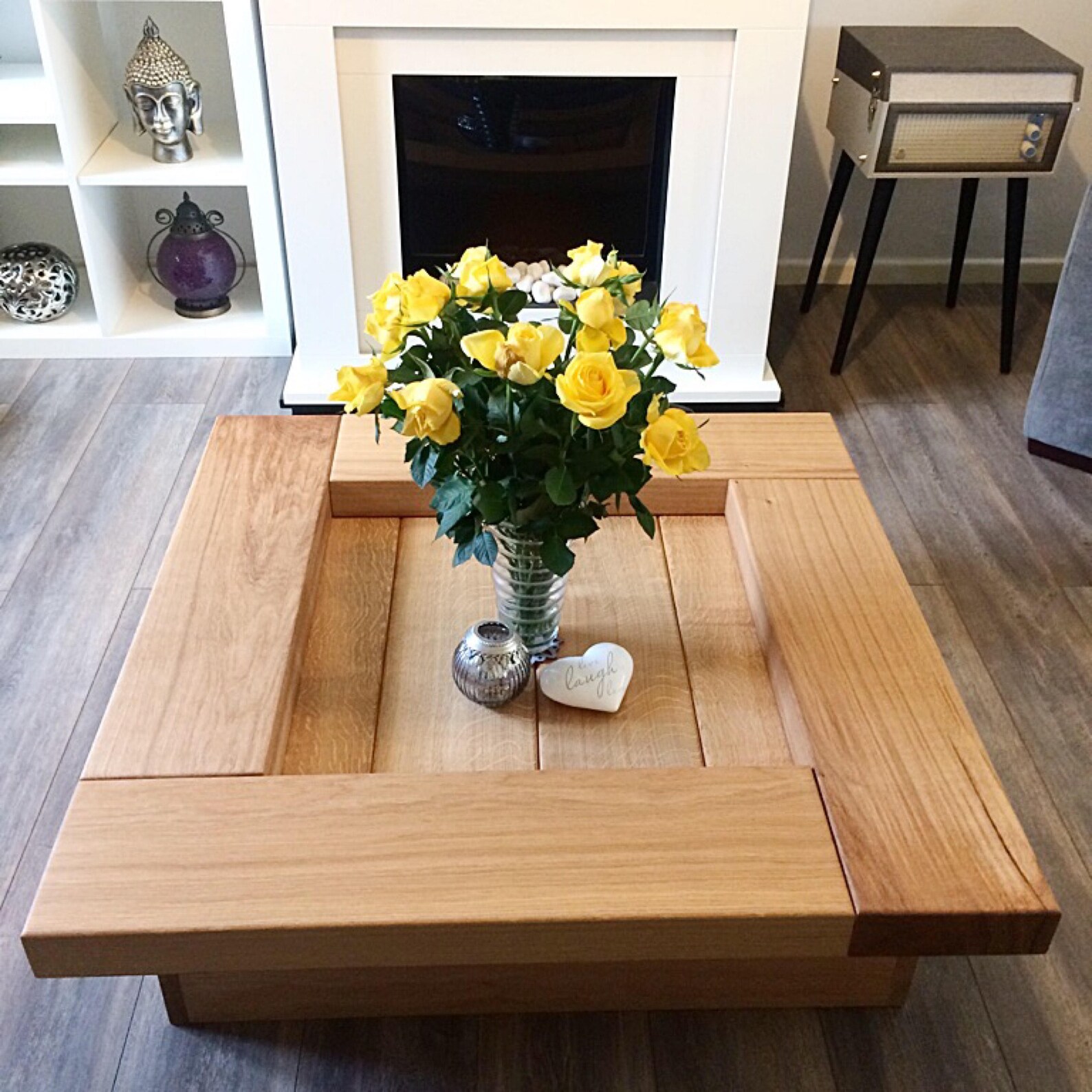 Oak Sleeper Coffee Table. Wooden Coffee Table Table Wood Etsy UK