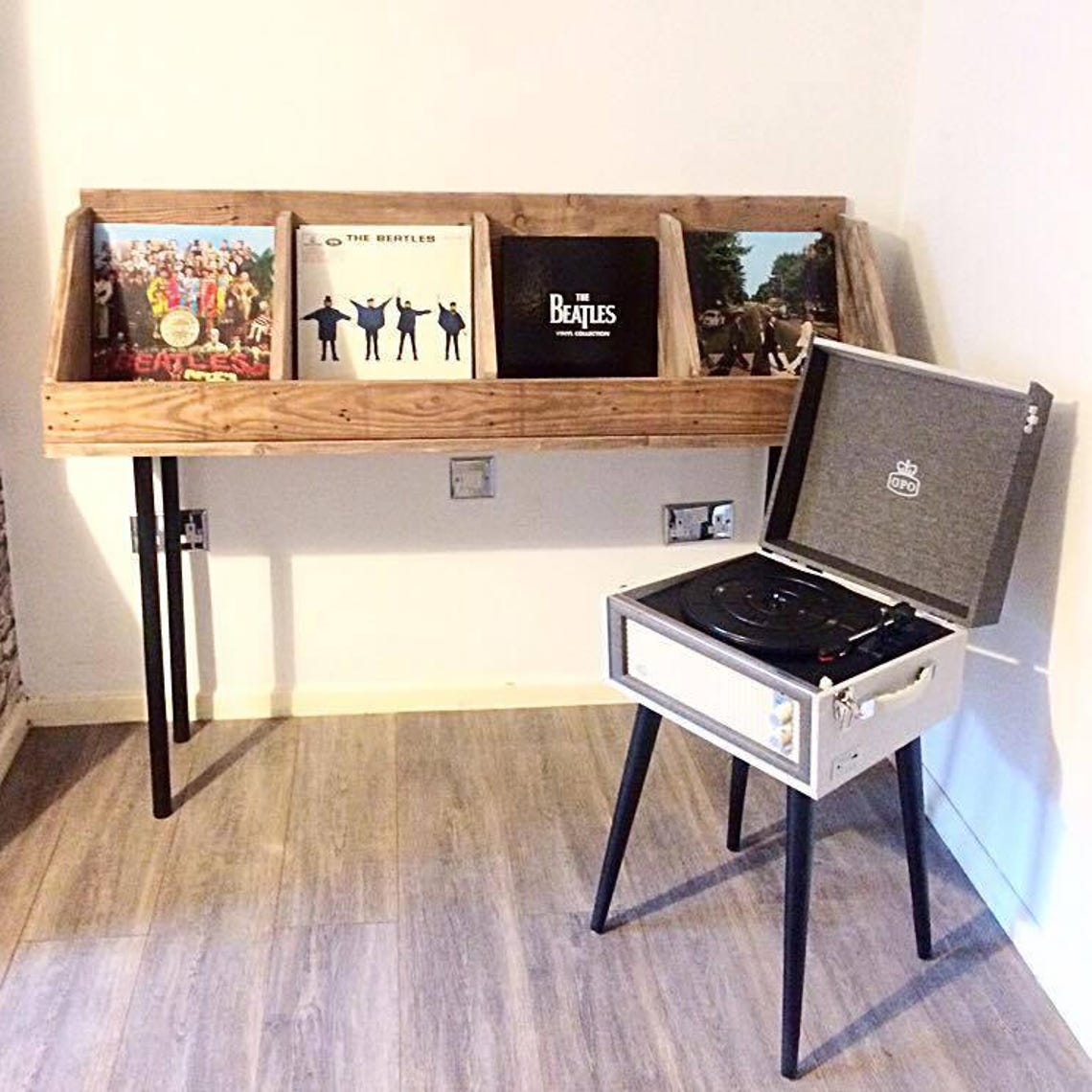 Vinyl record storage record stand record holder book stand Etsy