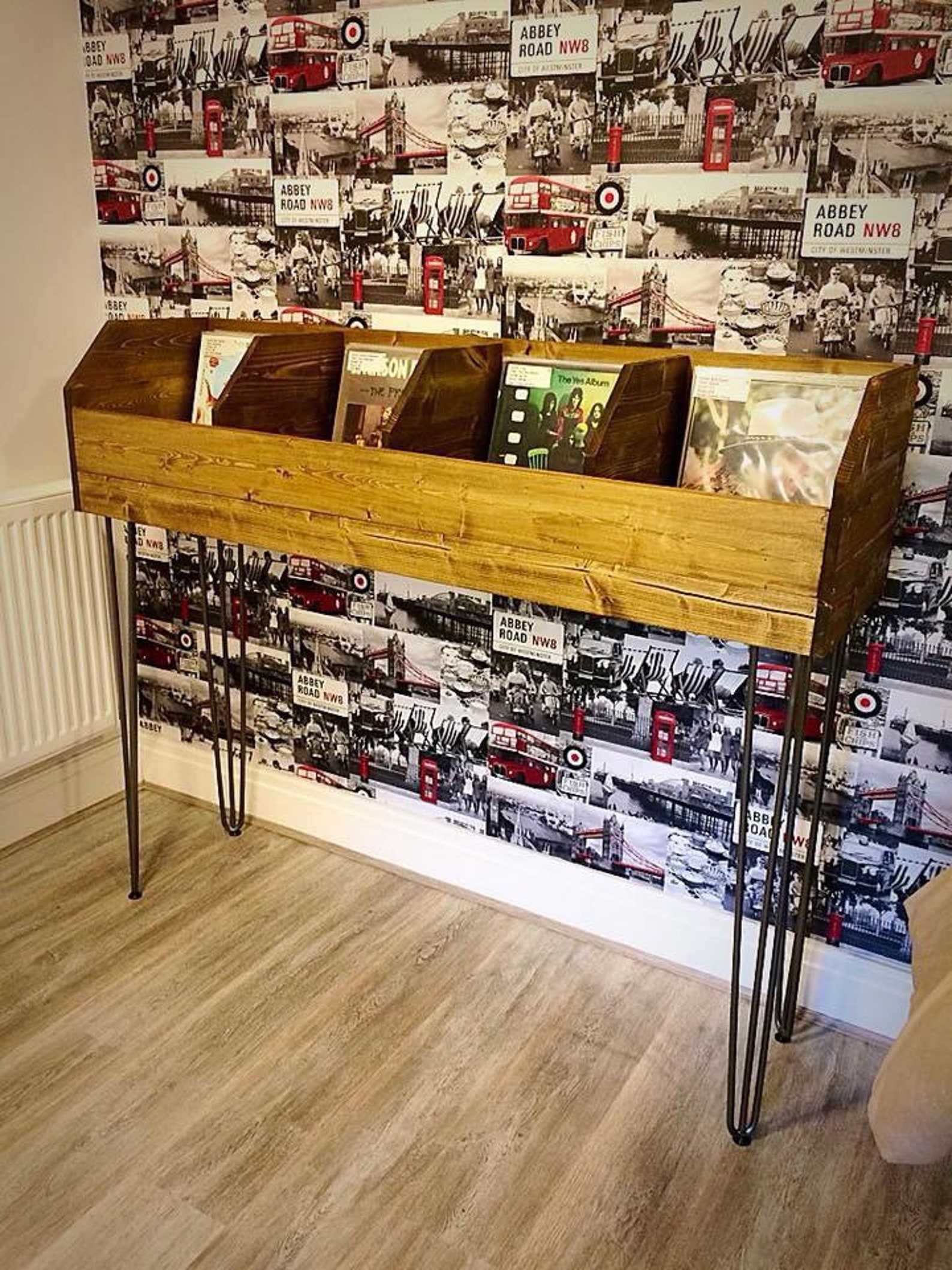 Vinyl record storage record stand record holder book stand Etsy