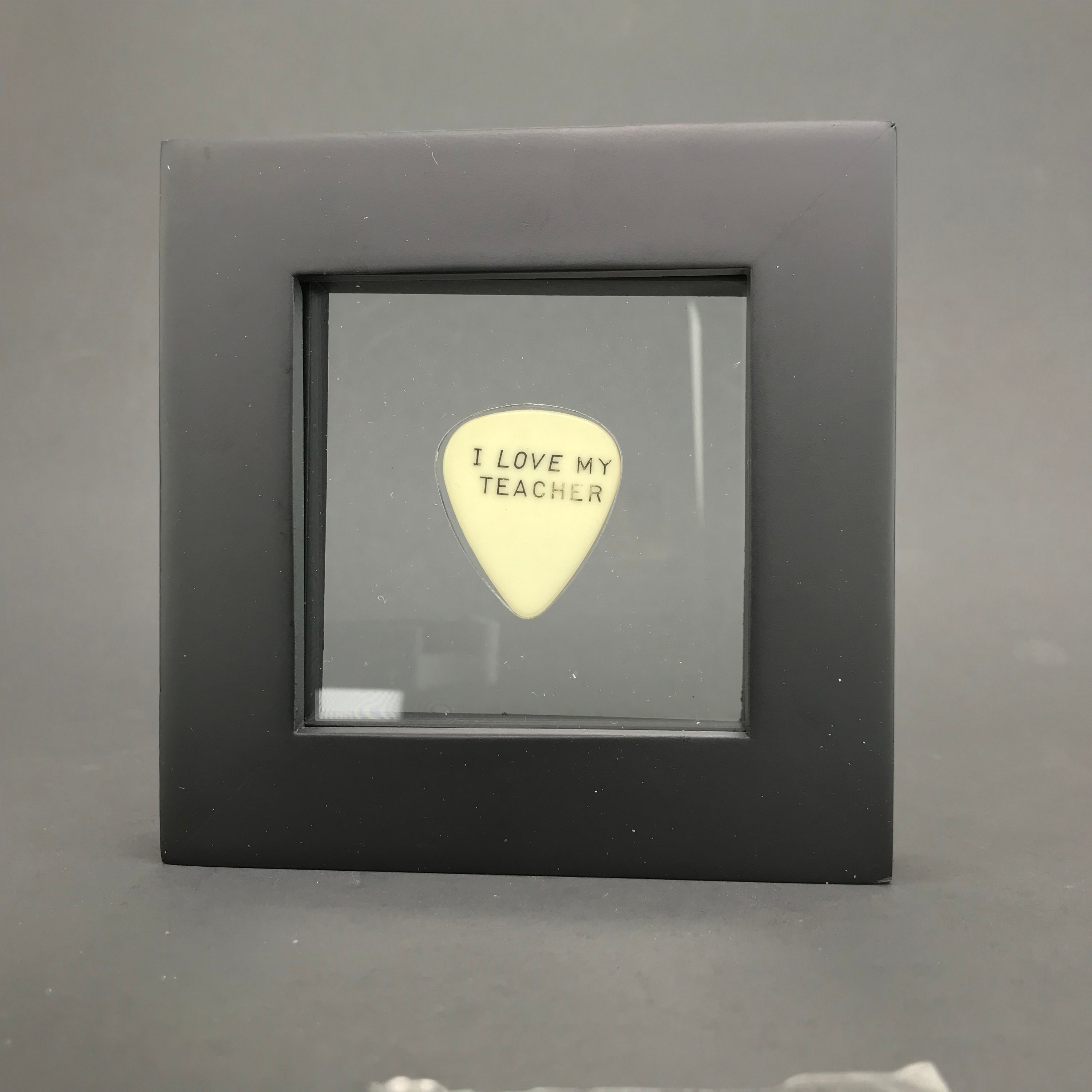 3 x 3 CLEAR Guitar Pick Display Frame Etsy Nederland