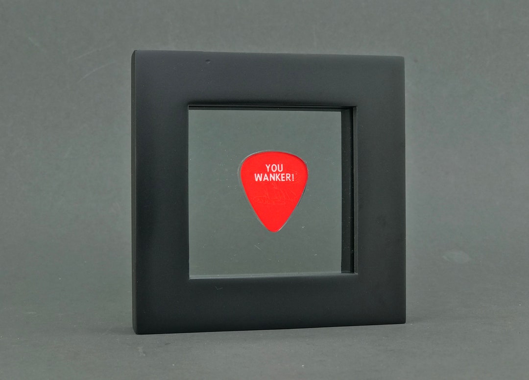 3 X 3 CLEAR Guitar Pick Display Frame Double Sided Frame Etsy