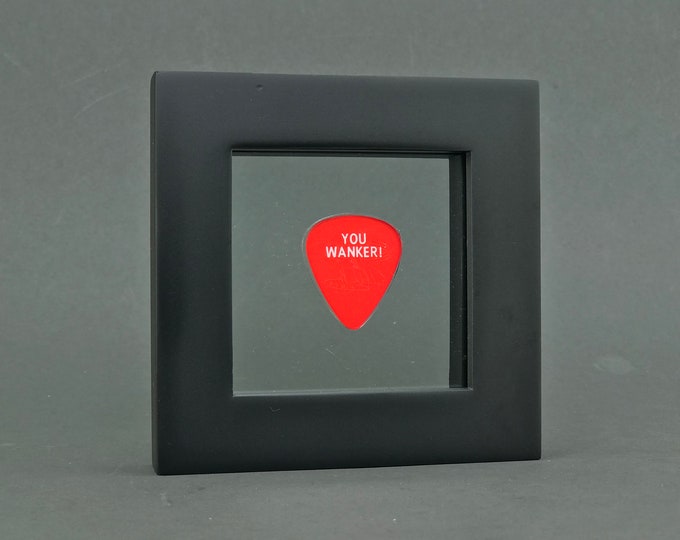 Single Guitar Pick Collector Display Case Box 2x2x2 Etsy