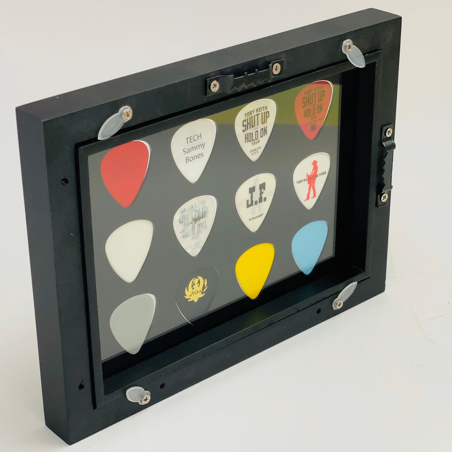 5 X 7 Guitar Pick Display Horizontal Frame Etsy
