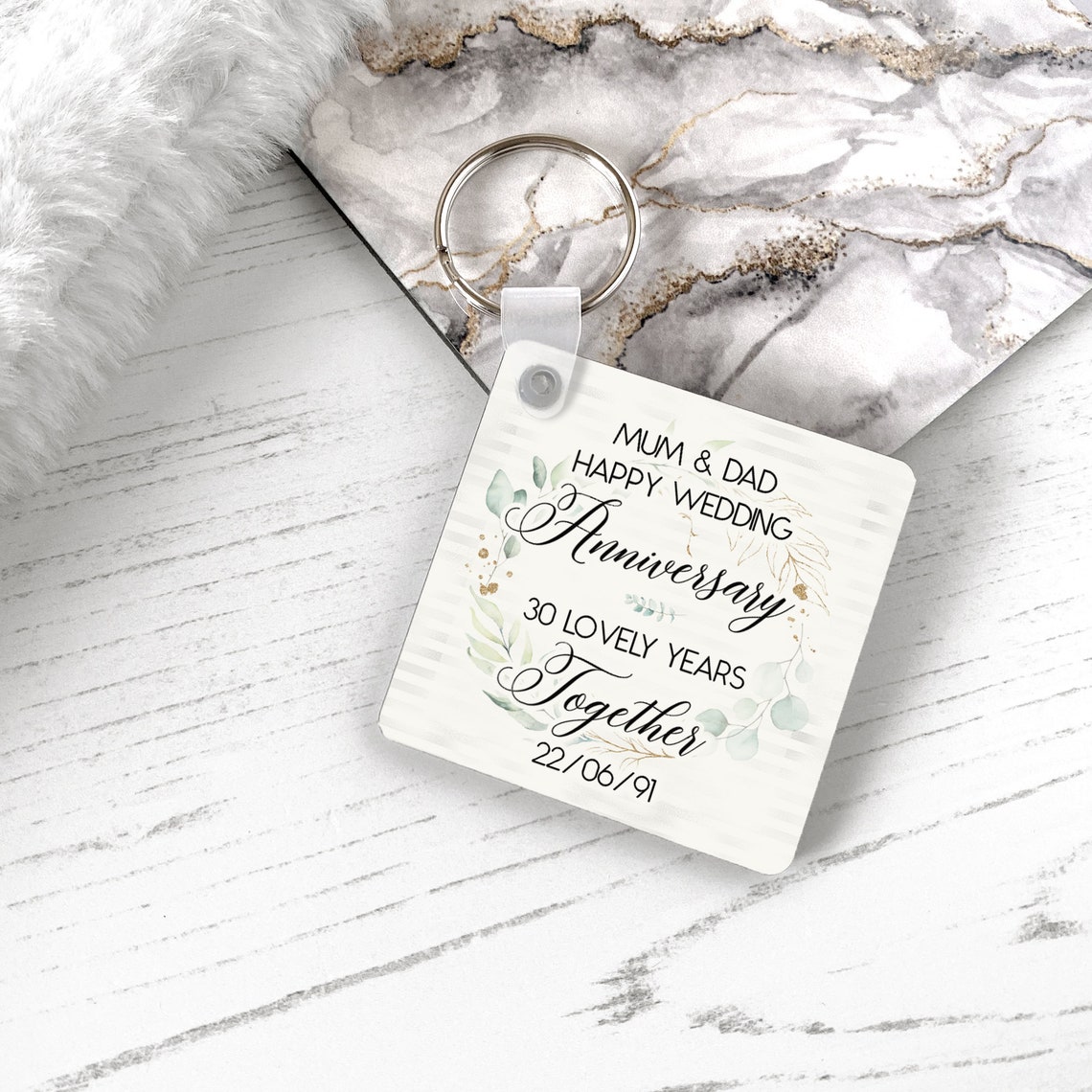 30th Wedding Anniversary Gift for Mum and Dad Anniversary