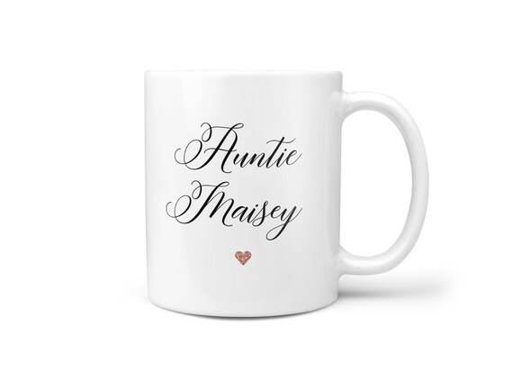 personalised auntie mug