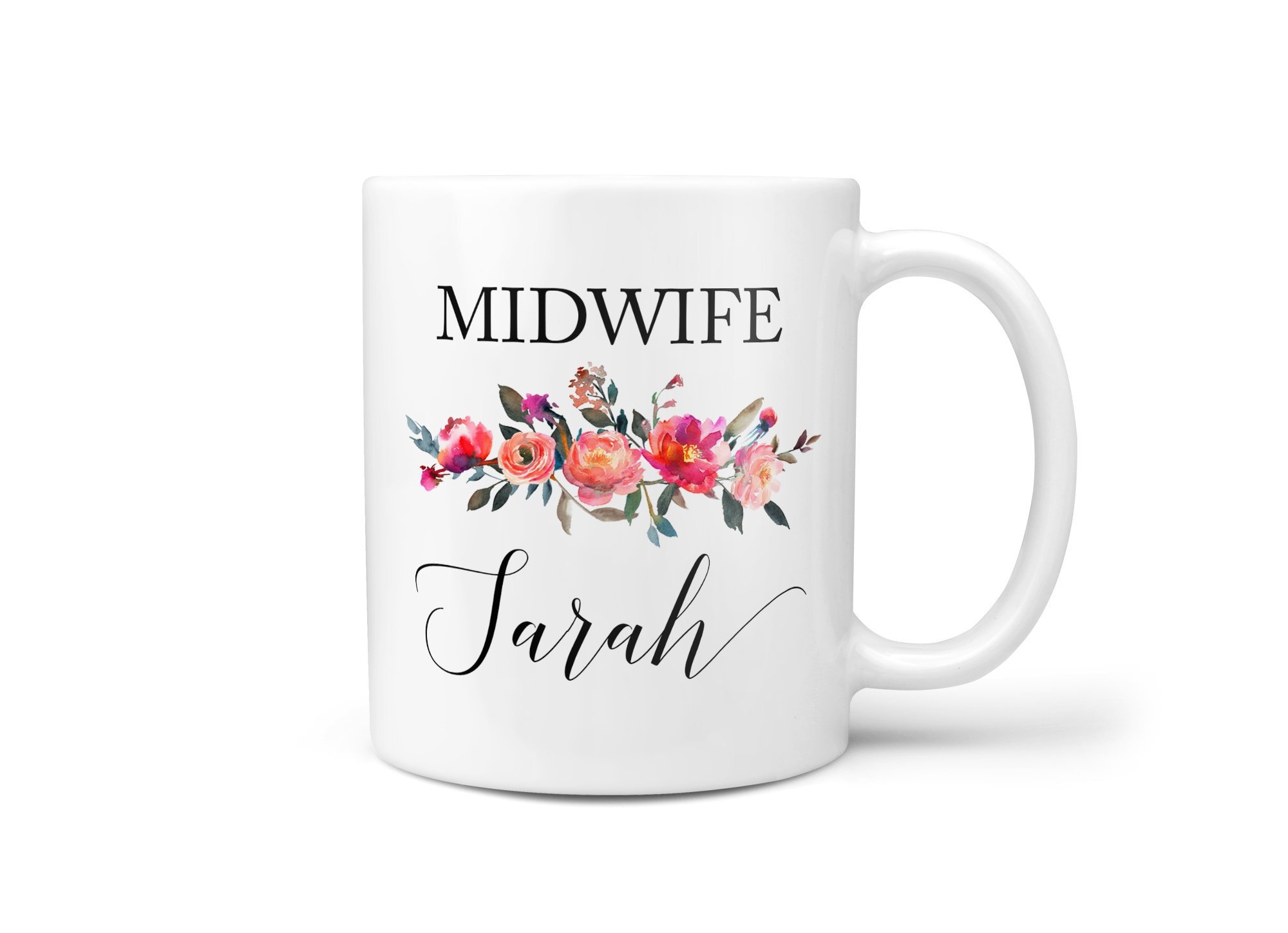 Personalized Midwife Mug