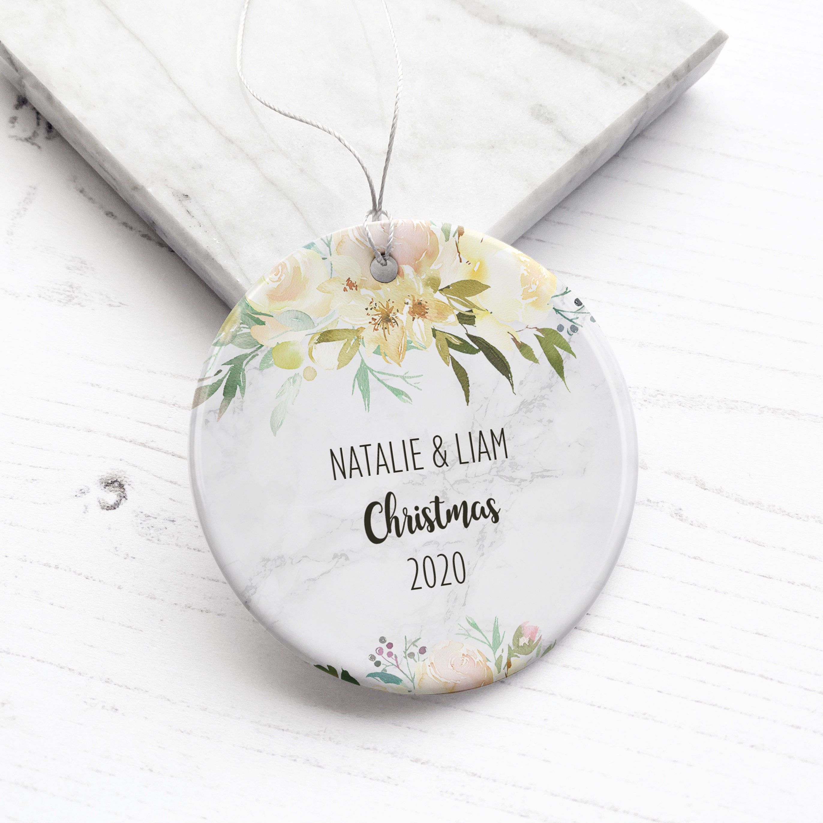 Christmas Gift for Couples New Couple Ornament Personalised | Etsy