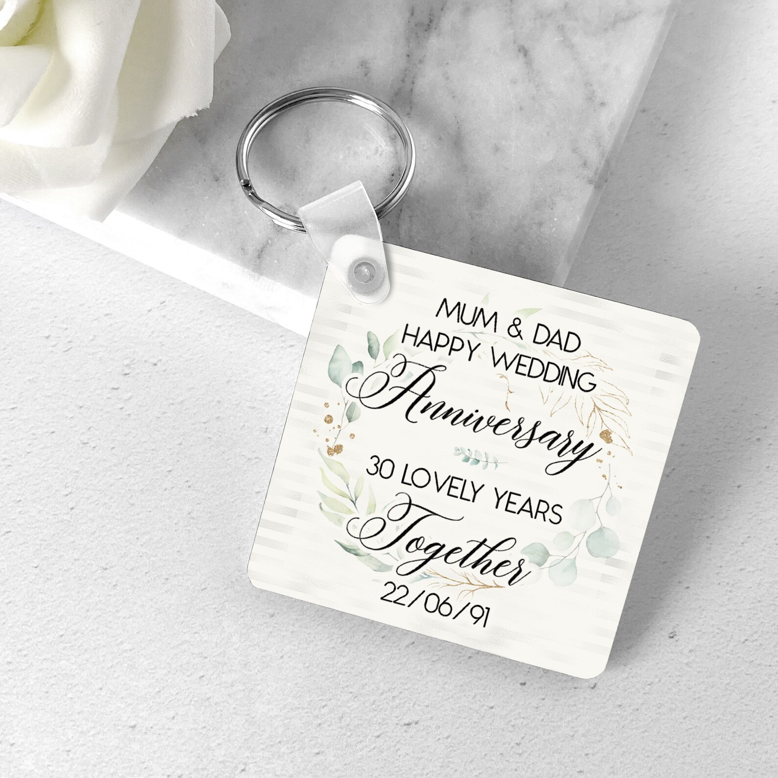 30th Wedding Anniversary Gift for Mum and Dad Anniversary