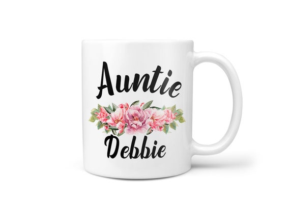 personalised auntie mug