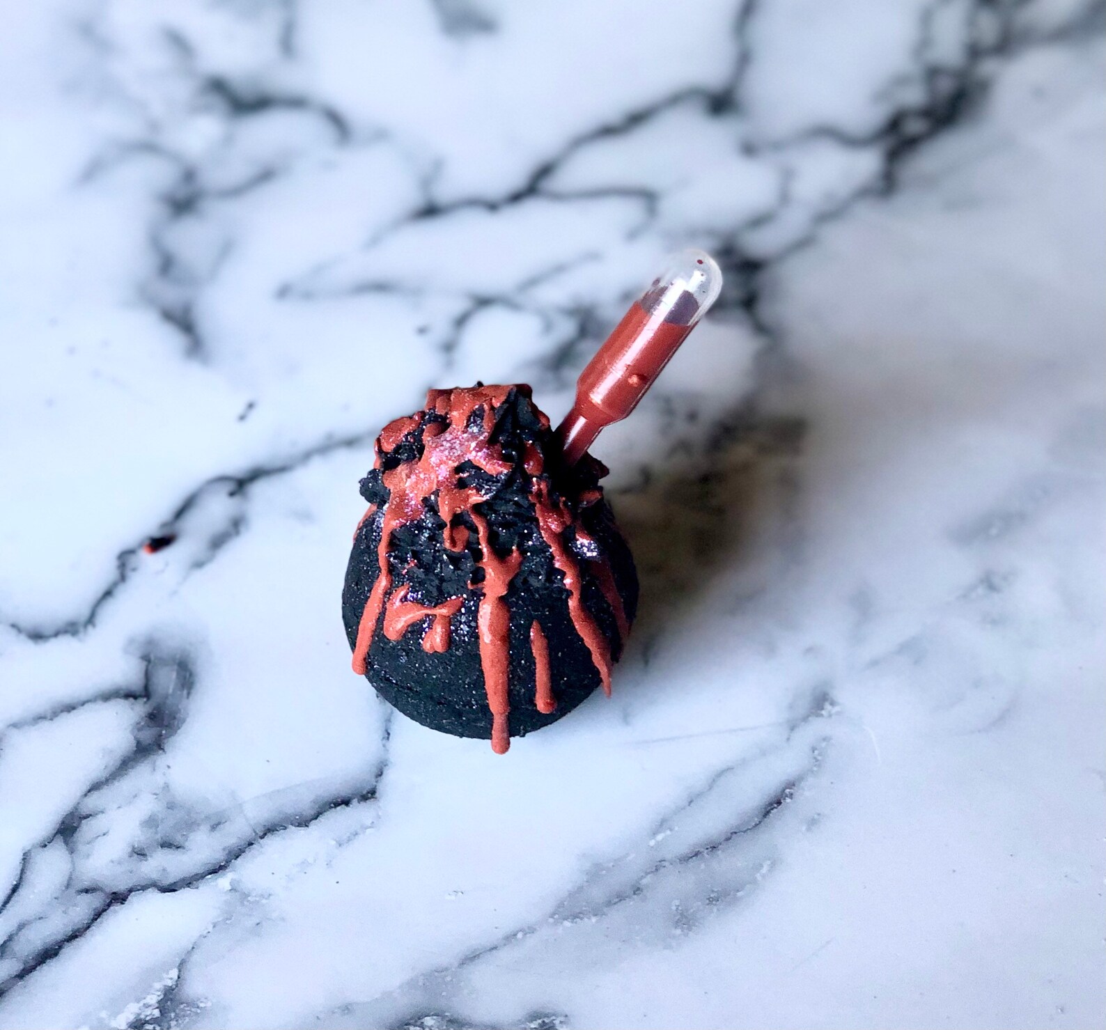 Vampire Bath Bomb Halloween Bath Bomb Gothic Bath Bomb Etsy