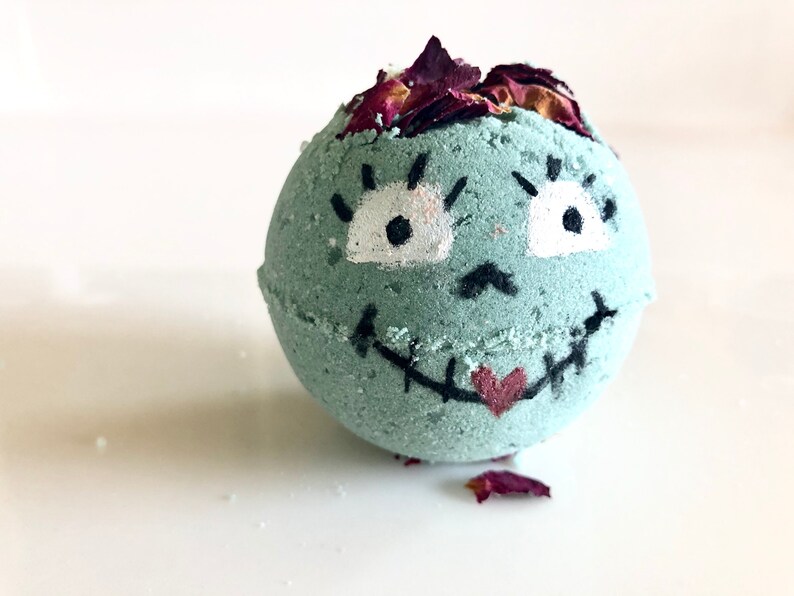 Skeleton and Zombie Girl Bath Bomb Set Halloween Bath Bomb Etsy