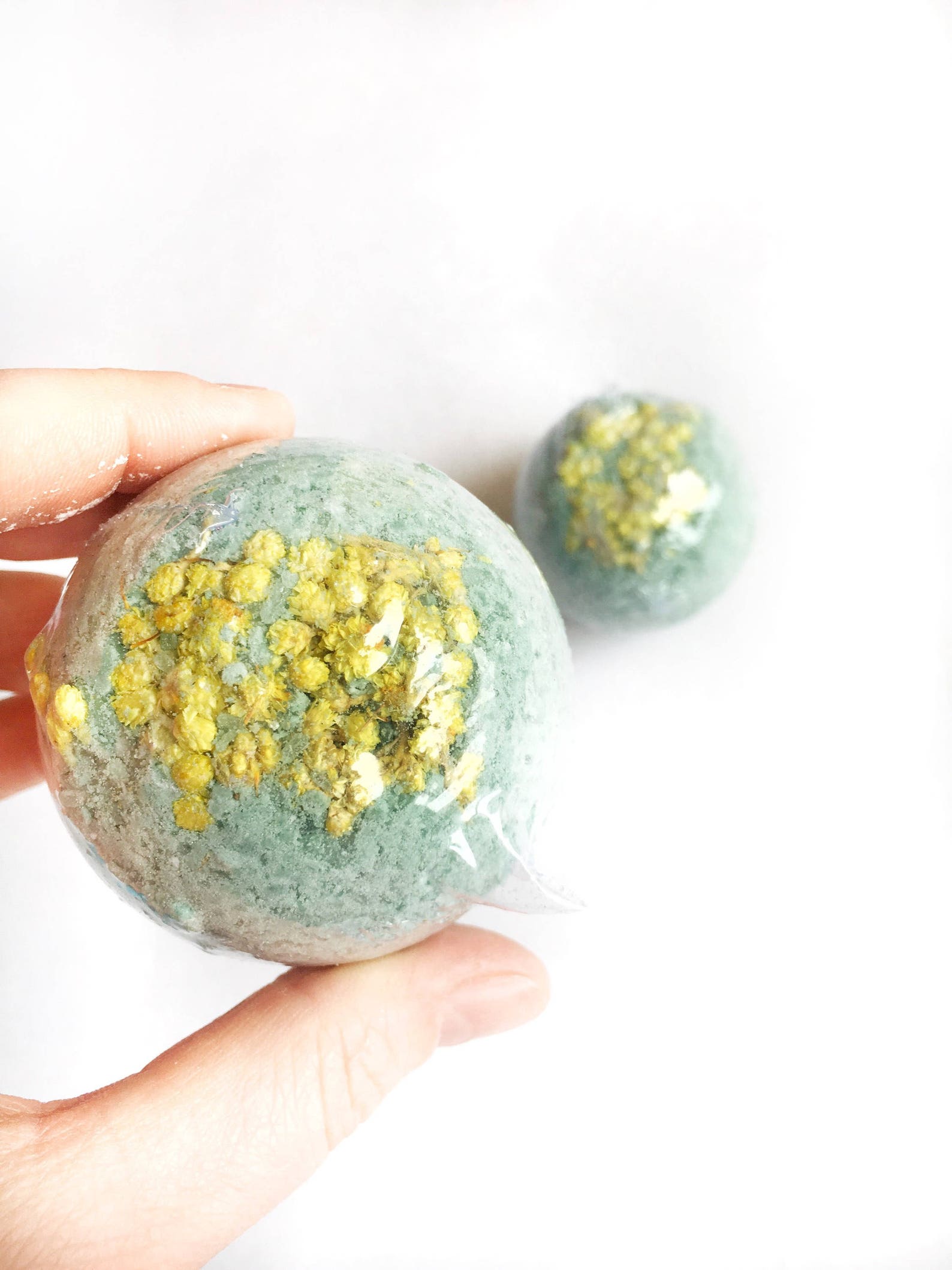 Eczema Relief Dry Skin Green Bath Bomb Bath Fizzies Etsy