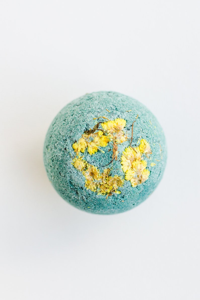 Eczema Relief Dry Skin Green Bath Bomb Bath Fizzies Etsy