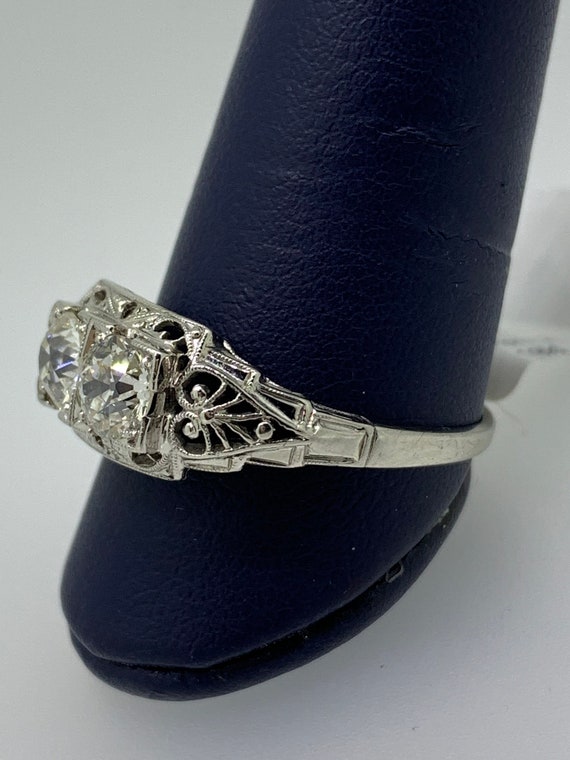 2 diamond estate ring - image 2