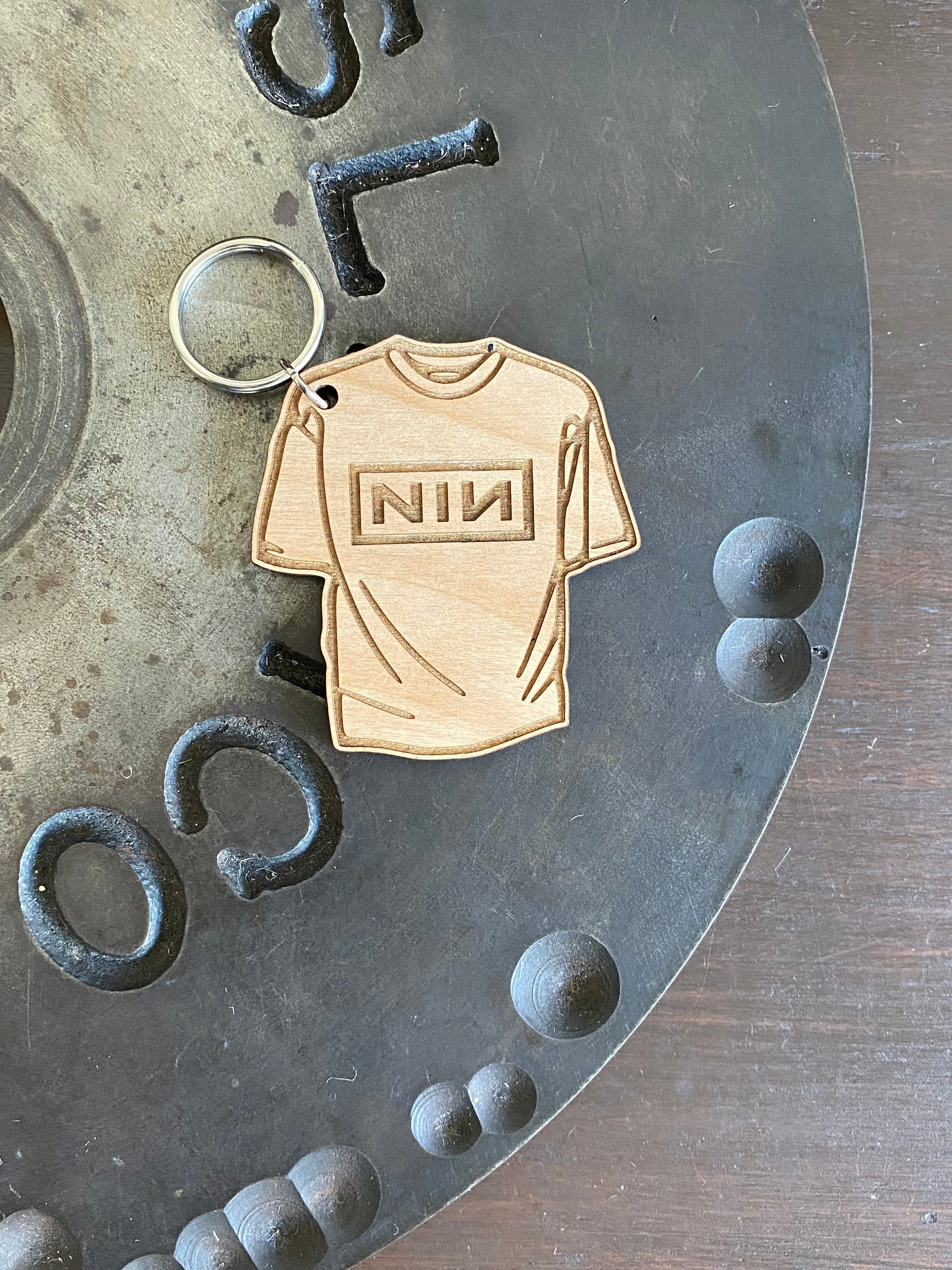 Nine Inch Nails Keychain - Etsy