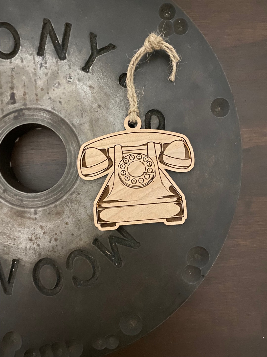 Retro Brick Cell Phone Ornament, 80s 90s Vintage Brick