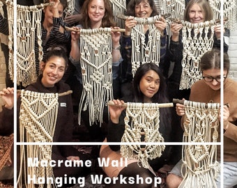 Workshop| Macrame Wall Hanging| In-Person| MAY 25