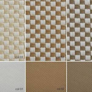 Échecs d&#39;extérieur et tissu d&#39;ameublement jacquard moderne uni | 140 cm - 55 pouces de largeur