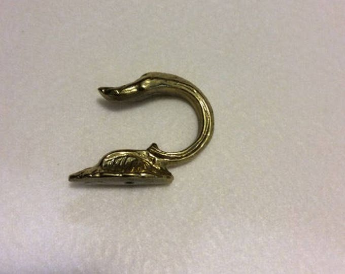 Gold Cobra Design Curtains Tiebacks Wall Hooks| 5cm - 1.96" Holdback Drapes Wall Decoration Hooks Inox Mat Metallic Active