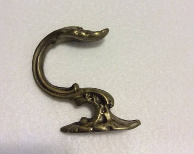 Gold Antique Metallic Tiebacks Hooks| 7cm-2.75" Cobra Design Classic Hook|Antique Gold Holdback drapes hook