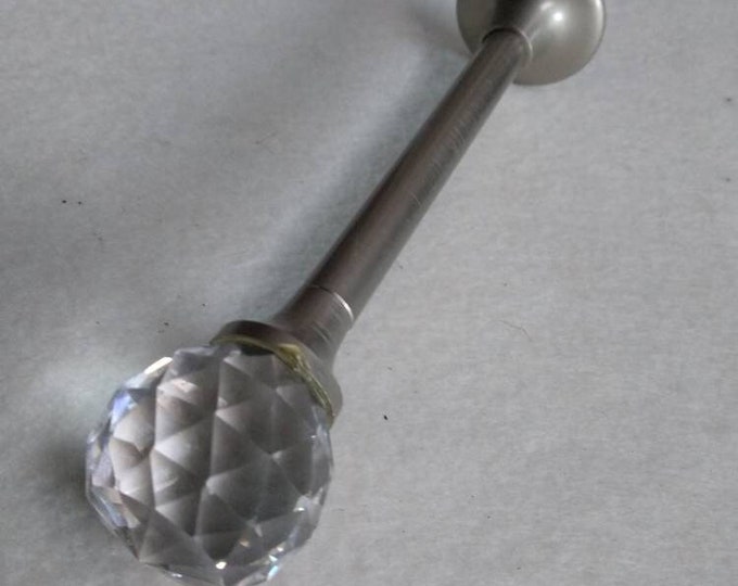 Swarovski pearl,3 colors :1. inox mat 2. Chrome 3. Gold 4. Gold Antique/curtain Tieback Hook Holders /15 cm height Metallic hook Holdbacks