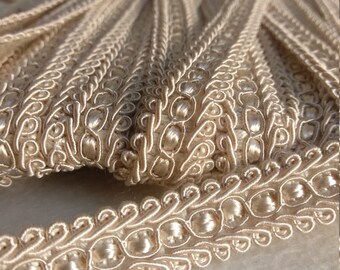 Style# FGS Color: NATURAL DecoPro 9.1 Meter Value Pack of 13mm Basic Trim French Gimp Braid 30 Ft / 10 Yards A2 Style# FGS Color: NATURAL DecoPro 9.1 Meter Value Pack of 13mm Basic Trim French Gimp Braid 30 Ft / 10 Yards A2