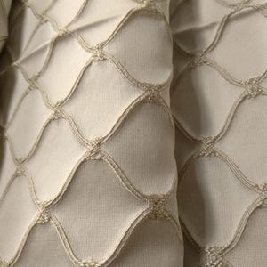 Jacquard small pattern Curtain Fabric| Double Height 300cm/118inches