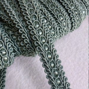 Green Braid Fringe Trims|1.8cm - 0.71 inches gimp braid upholstery trim