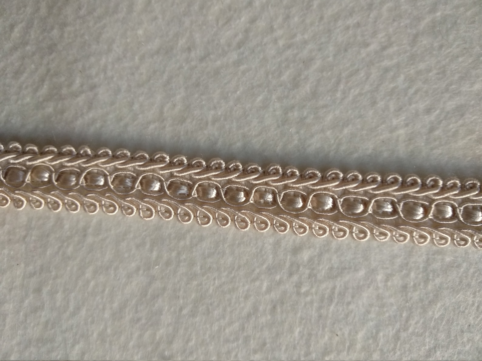 Ivory Braid Ivory Braid Fringe Trims|1.8cm - 0.71 Inches Gimp Braid Upholstery Trim ...