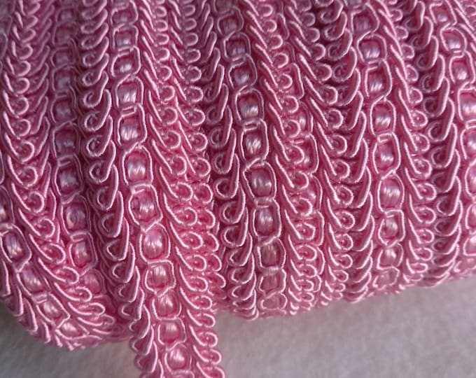Pink Braid Fringe Trims|1.8cm - 0.71 inches gimp braid upholstery trim