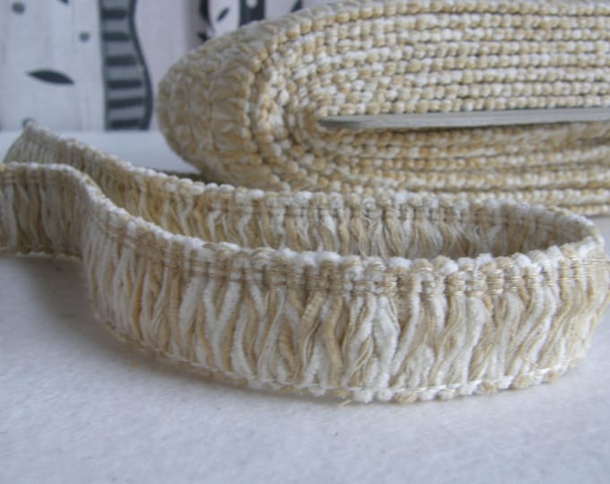 Yellow Beige Chenille Brush fringe trim/4cm width decoration brush fringe trimming