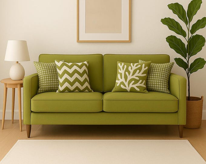 Green Outdoor Double Face Upholstery Fabric | 140 cm - 55 inches Width
