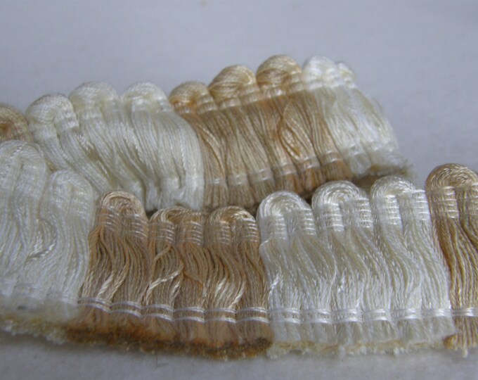 Ivory Beige Brush fringe trim/4cm width decoration brush fringe trimming