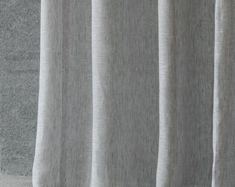 5 Colors Linen Curtain Fabric|Double Height 305cm - 120 inches