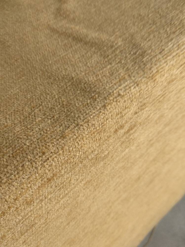 Chenille Tan Slub Weave | Heavy Upholstery Fabric | 54 Wide | By the Yard